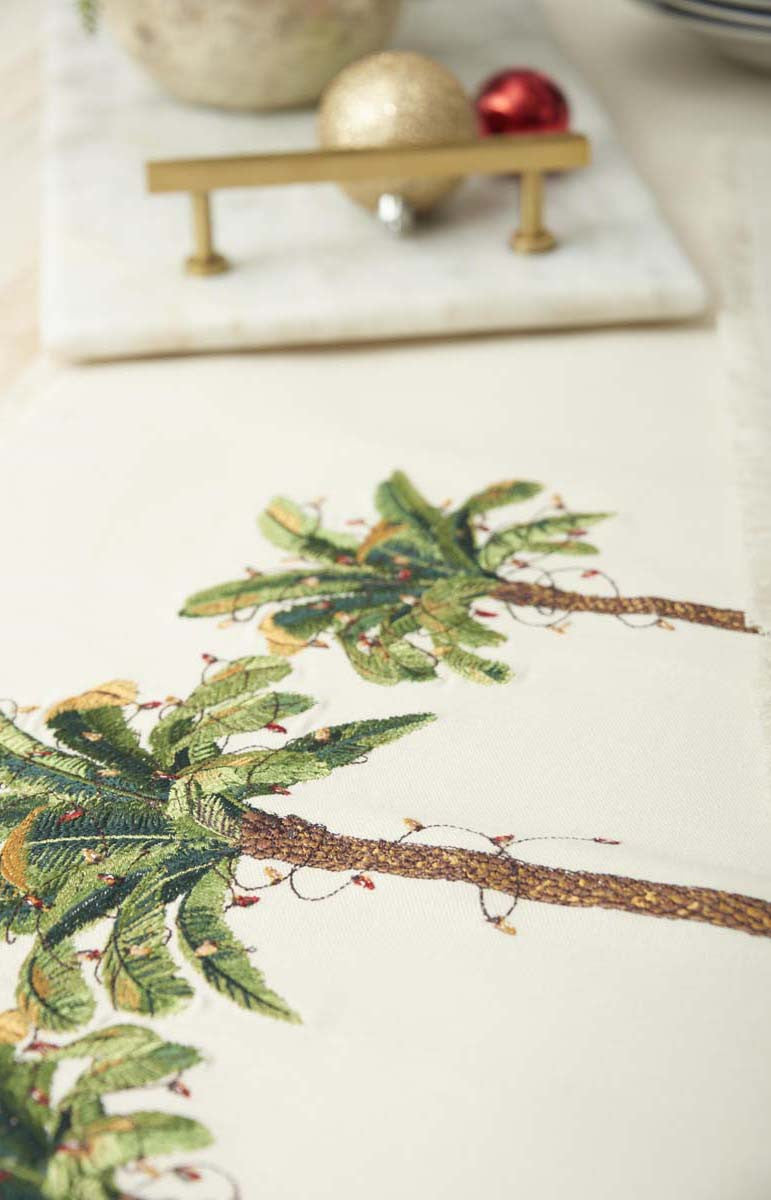 Palm Party Table Runner