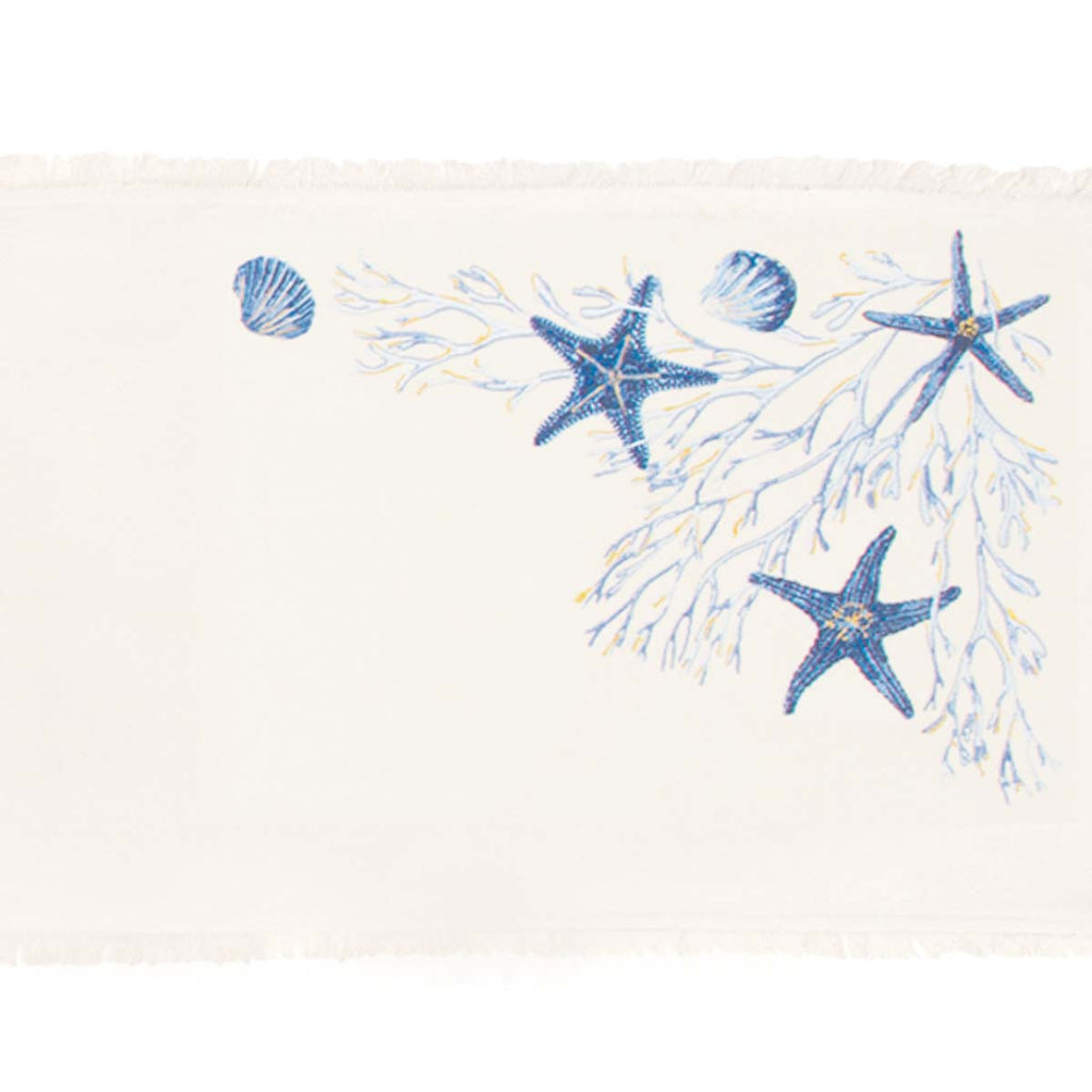Blue Tidepool Table Runner