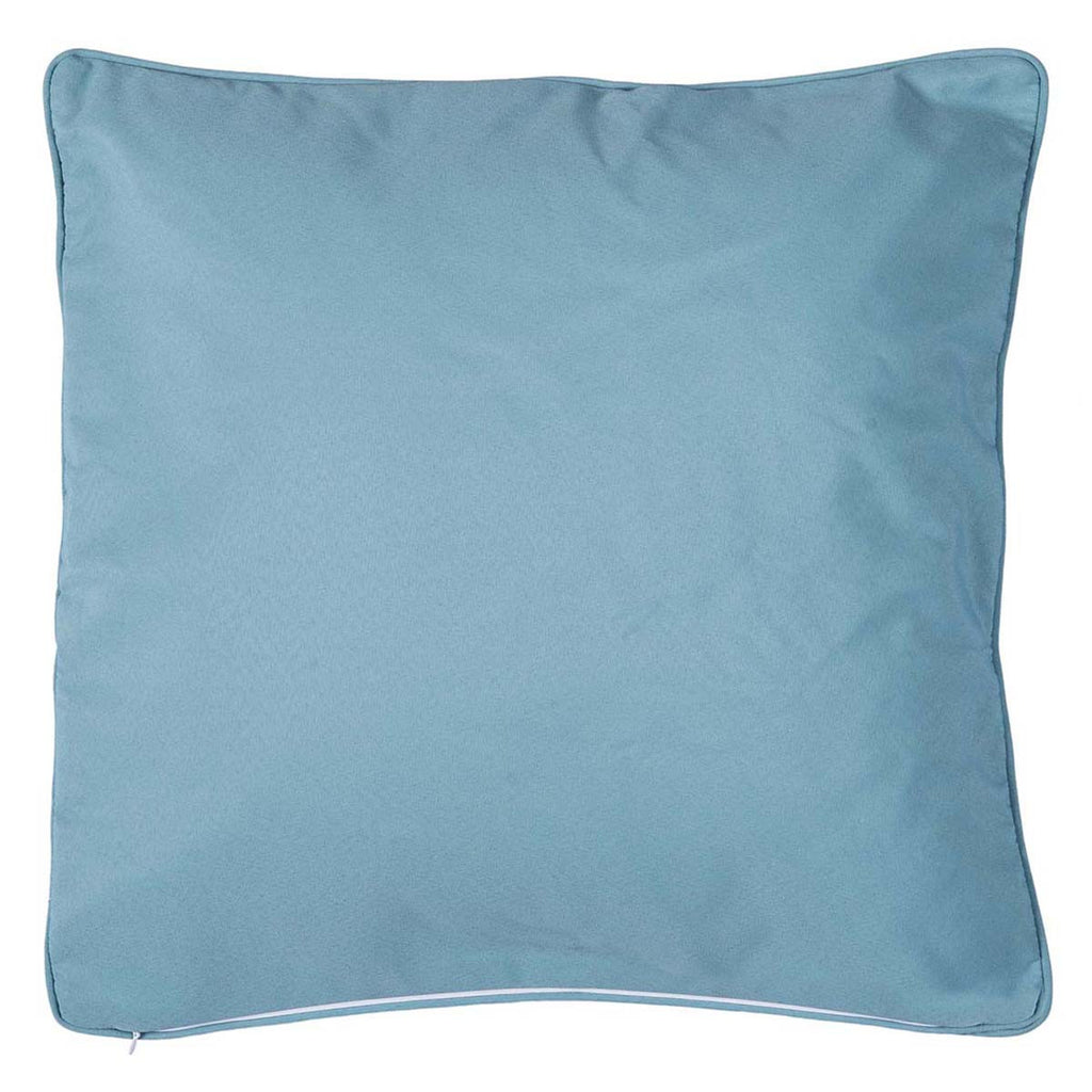 Cerulean Monstera Square Indoor/Outdoor Pillow