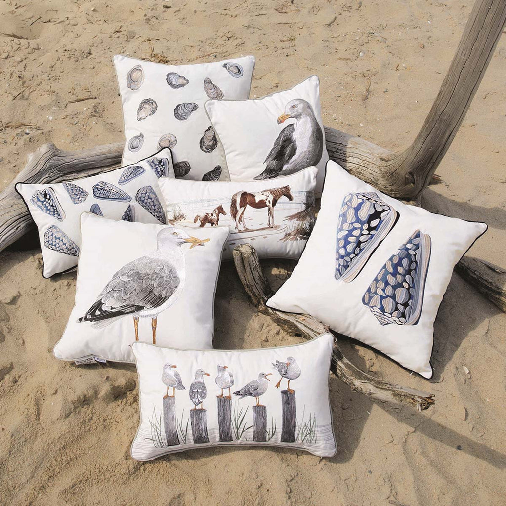 Shuckin' Around Indoor/Outdoor Pillow