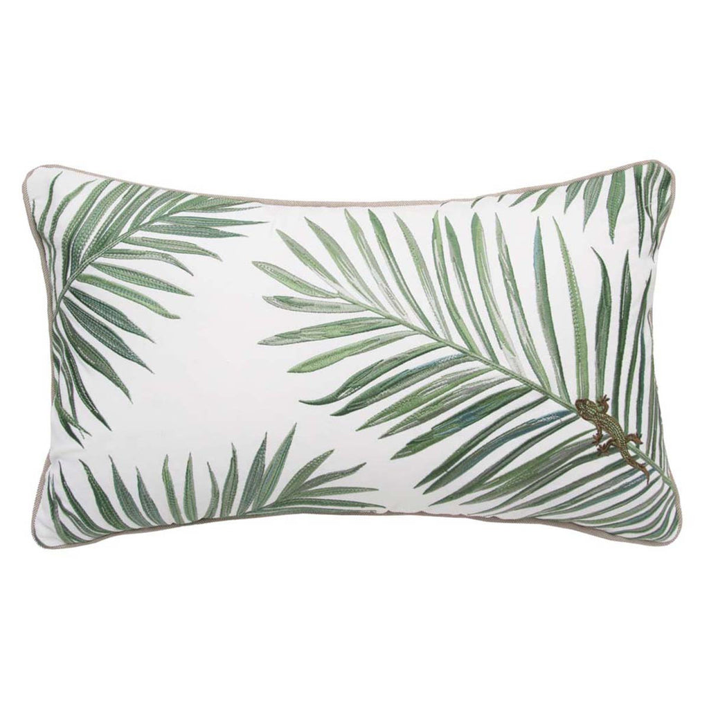 Tropical Trespasser Indoor/Outdoor Lumbar Pillow