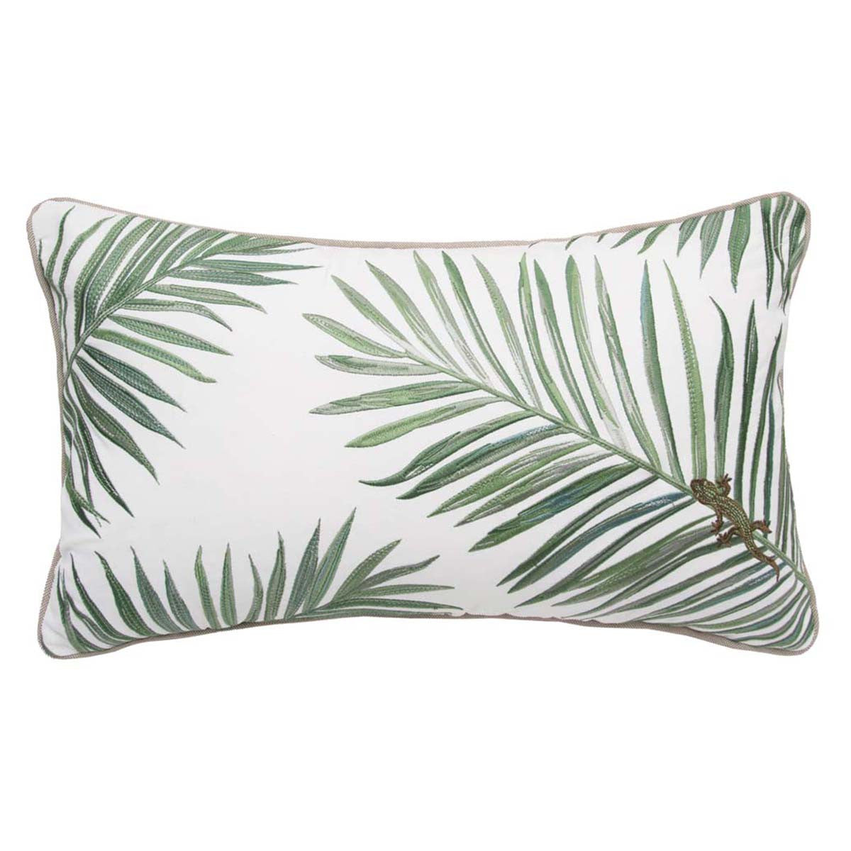 Tropical Trespasser Indoor/Outdoor Lumbar Pillow