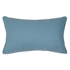 Blue Coneshells Indoor/Outdoor Lumbar Pillow