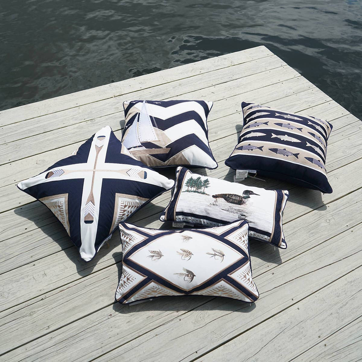 Fishing Lures Pillow - OUT OF STOCK UNTIL 10/27/2026