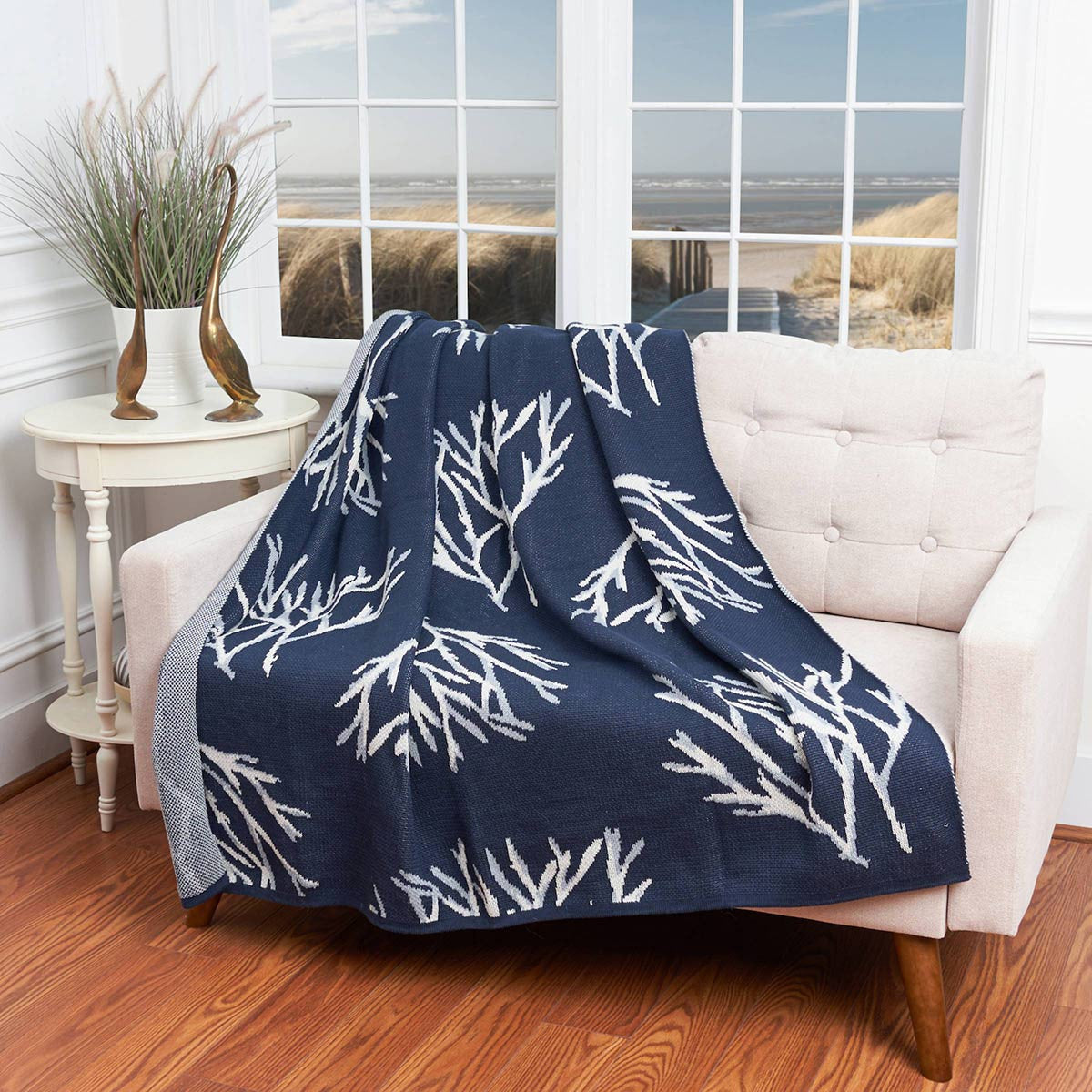 Coral Garden Throw