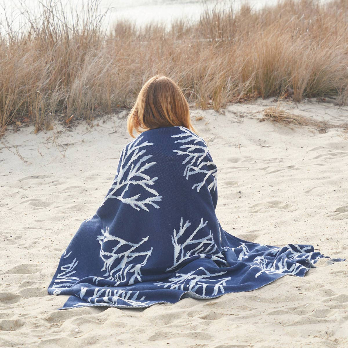 Coral Garden Throw