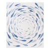 Fishtail Circle Knit Throw