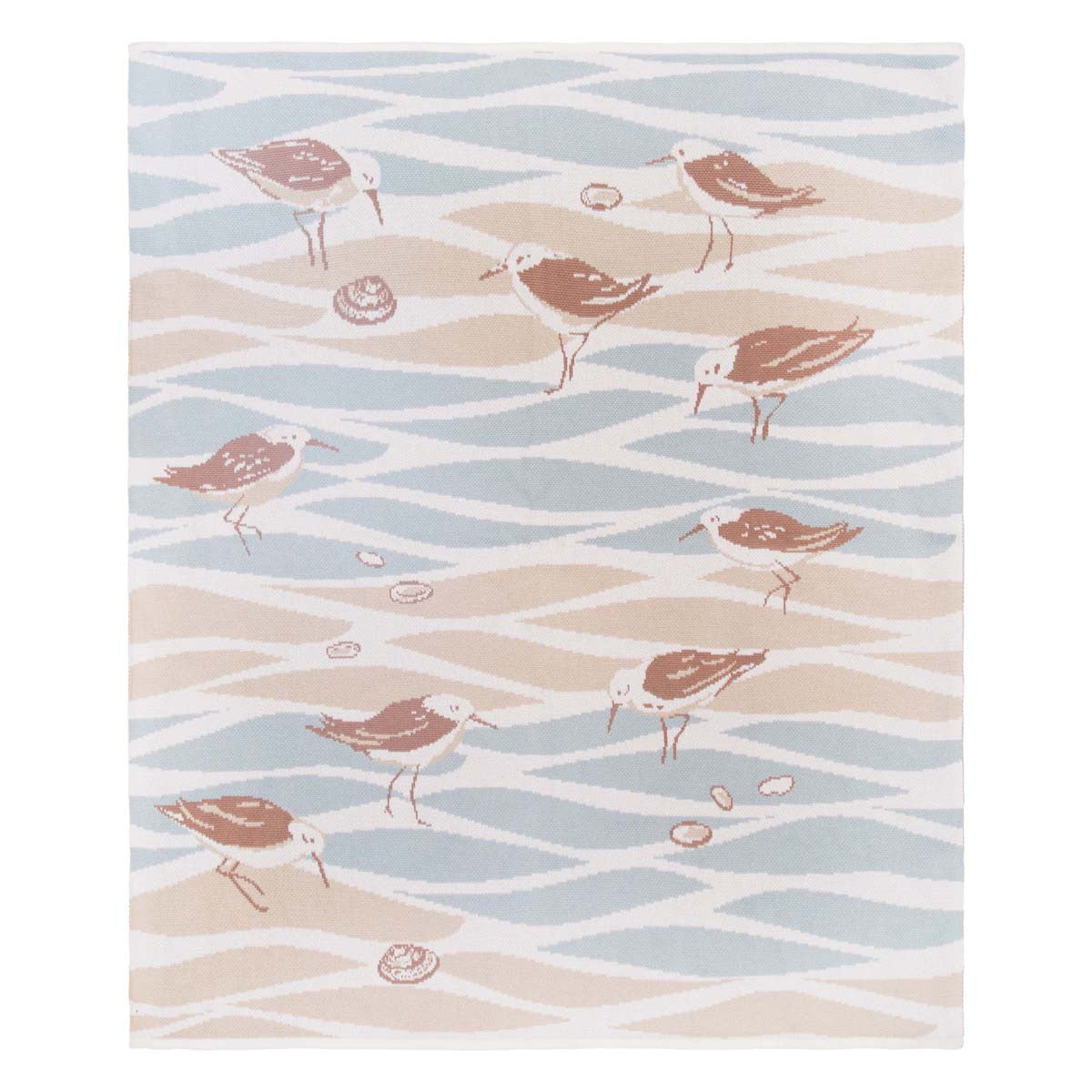 Shorebird Shuffle Knit Throw