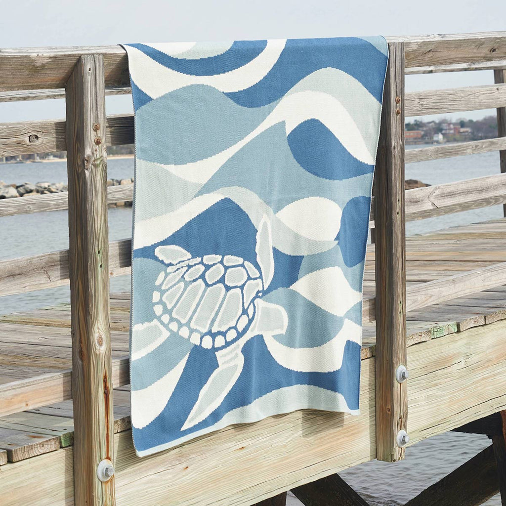 Undercurrents Indoor/Outdoor Throw