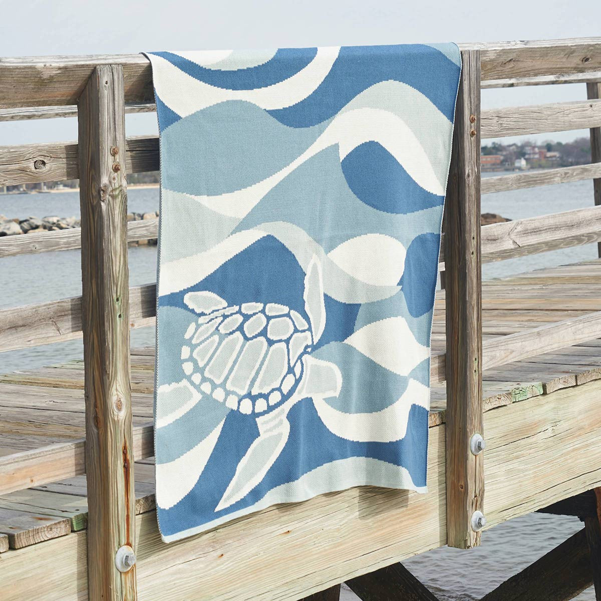 Undercurrents Indoor/Outdoor Throw