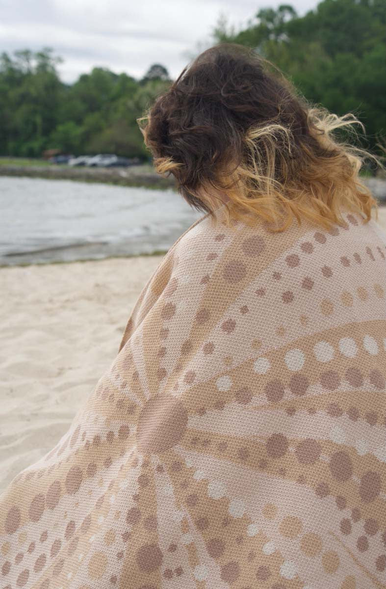Urchin Coast Knit Throw