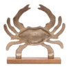 Crab Your Attention Metal Sculpture