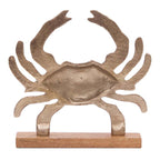 Crab Your Attention Metal Sculpture