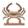 Crab Your Attention Metal Sculpture