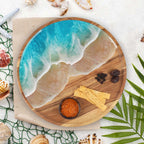 Ocean Swells Lazy Susan