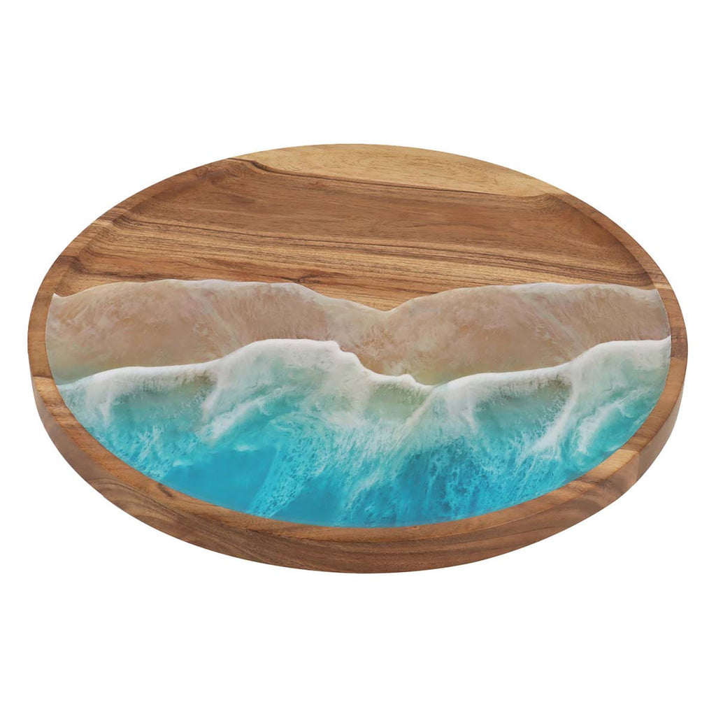 Ocean Swells Lazy Susan
