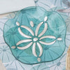 Coastal Coin Glass Plate