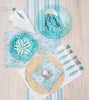 Coastal Coin Glass Plate