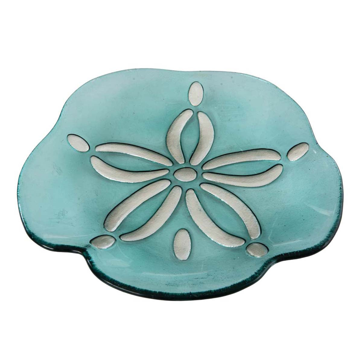 Coastal Coin Glass Plate
