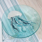 Jellyfish Delish Glass Plate