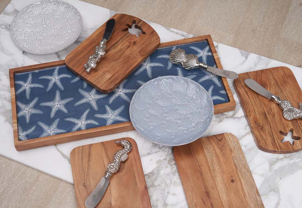 Shoreline Shellback Serving Board Set (2pc)