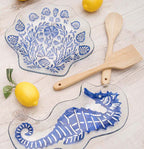 Saddle the Sea Glass Plate