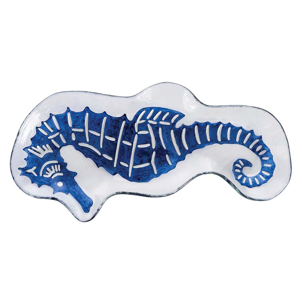 Saddle the Sea Glass Plate