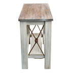 Dockside Knot Rectangular Side Table - OVERSTOCK