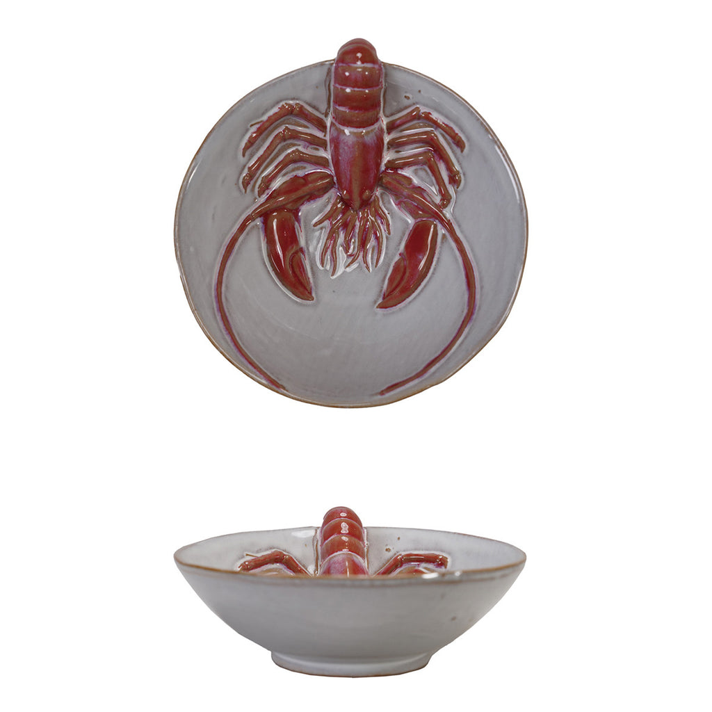 Stoneware Lobster Bowl