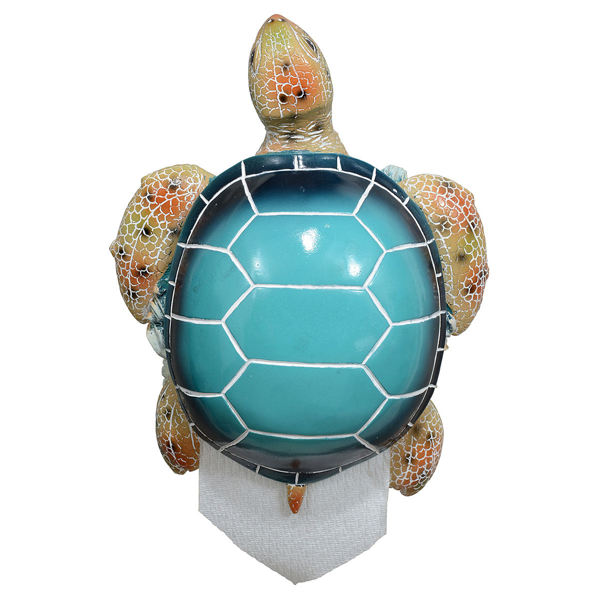 Blue Sea Turtle Toilet Paper Holder