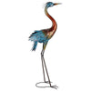 Sunset Crane Garden Statue