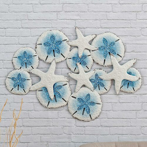 Coastal Wall Hangings - Metal