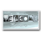 Welcome Beach Personalized Framed Canvas