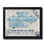 Seaside Puzzle Personalized Framed Paper Print