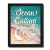 Call of the Ocean Personalized Framed Print