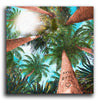 Palm Canopy Personalized Stretched Canvas Art