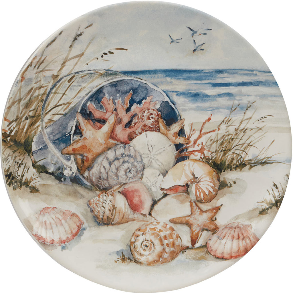 Seaside Gathering 16 Piece Dinnerware Set