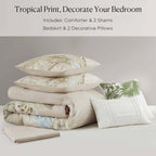Ocean Dreams 6 Piece Comforter Set - King