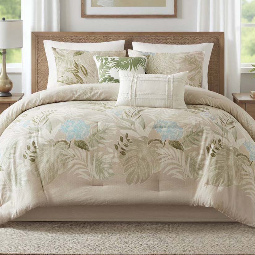 Ocean Dreams 6 Piece Comforter Set - Cal King