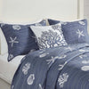 Coastal Breeze Reversible Quilt Set - Full/Queen