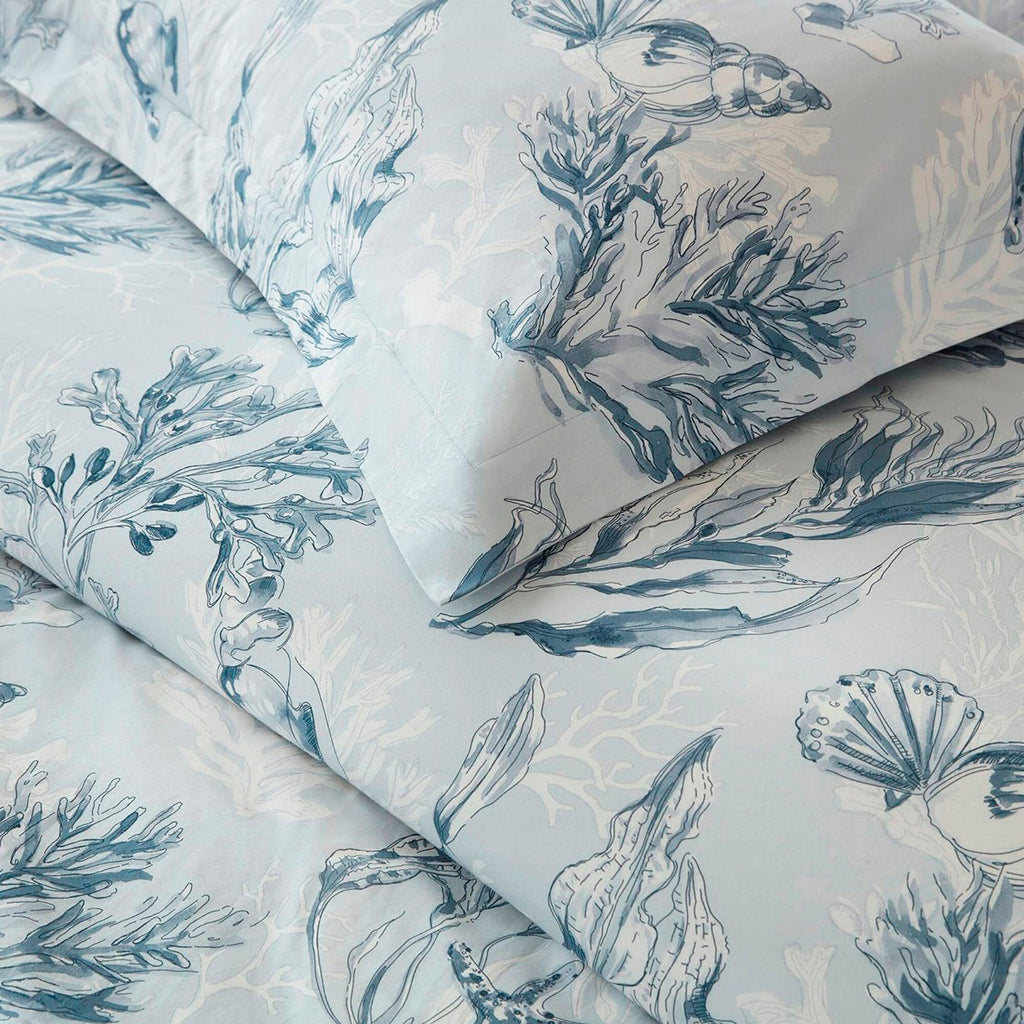 Azure Reef Duvet Set - Queen