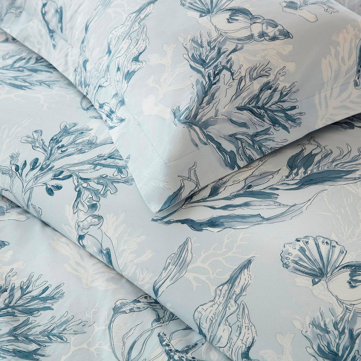 Azure Reef Duvet Set - Queen