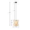 Bamboo Island Pendant - OVERSTOCK