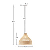 Coastal Breeze Bamboo Pendant - OUT OF STOCK