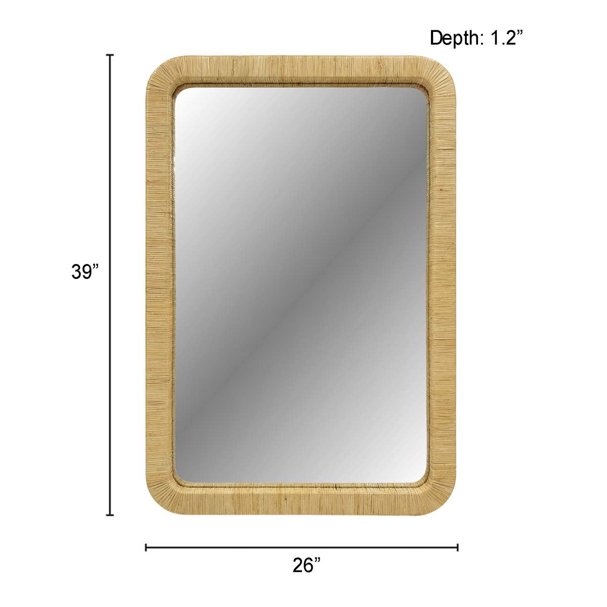 Driftwood Shores Mirror - Rectangular
