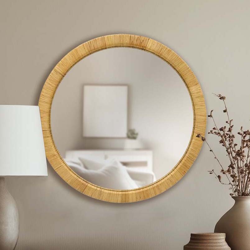 Driftwood Shores Mirror - Round