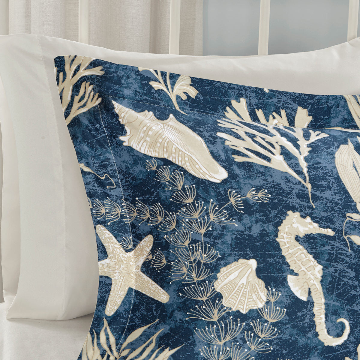 Indigo Reef Bed Set - Queen