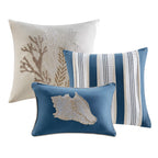 Indigo Reef Bed Set - Queen