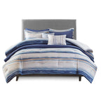 Seaside Dreams Blue 8 Piece Comforter Set - King/Cal King- SALE