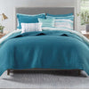 Seaside Dreams Aqua 8 Piece Comforter Set - King/Cal King